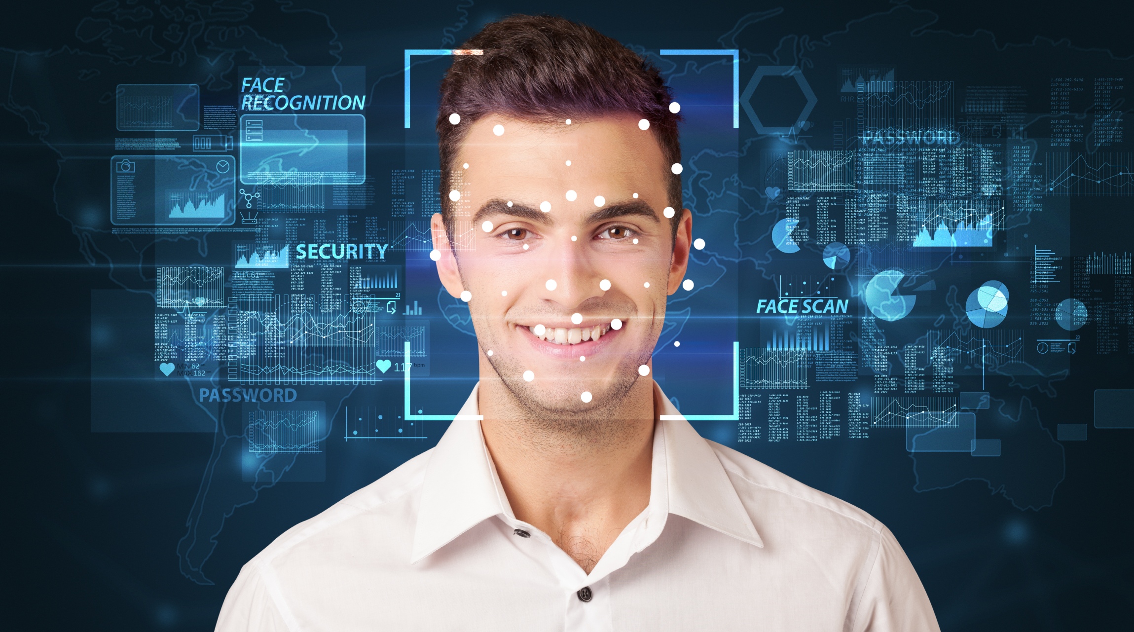 Análisis de reconocimiento facial y biometría de seguridad